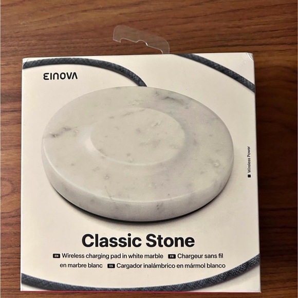 einova Other - EINOVA Wireless Charging Pad in White Marble